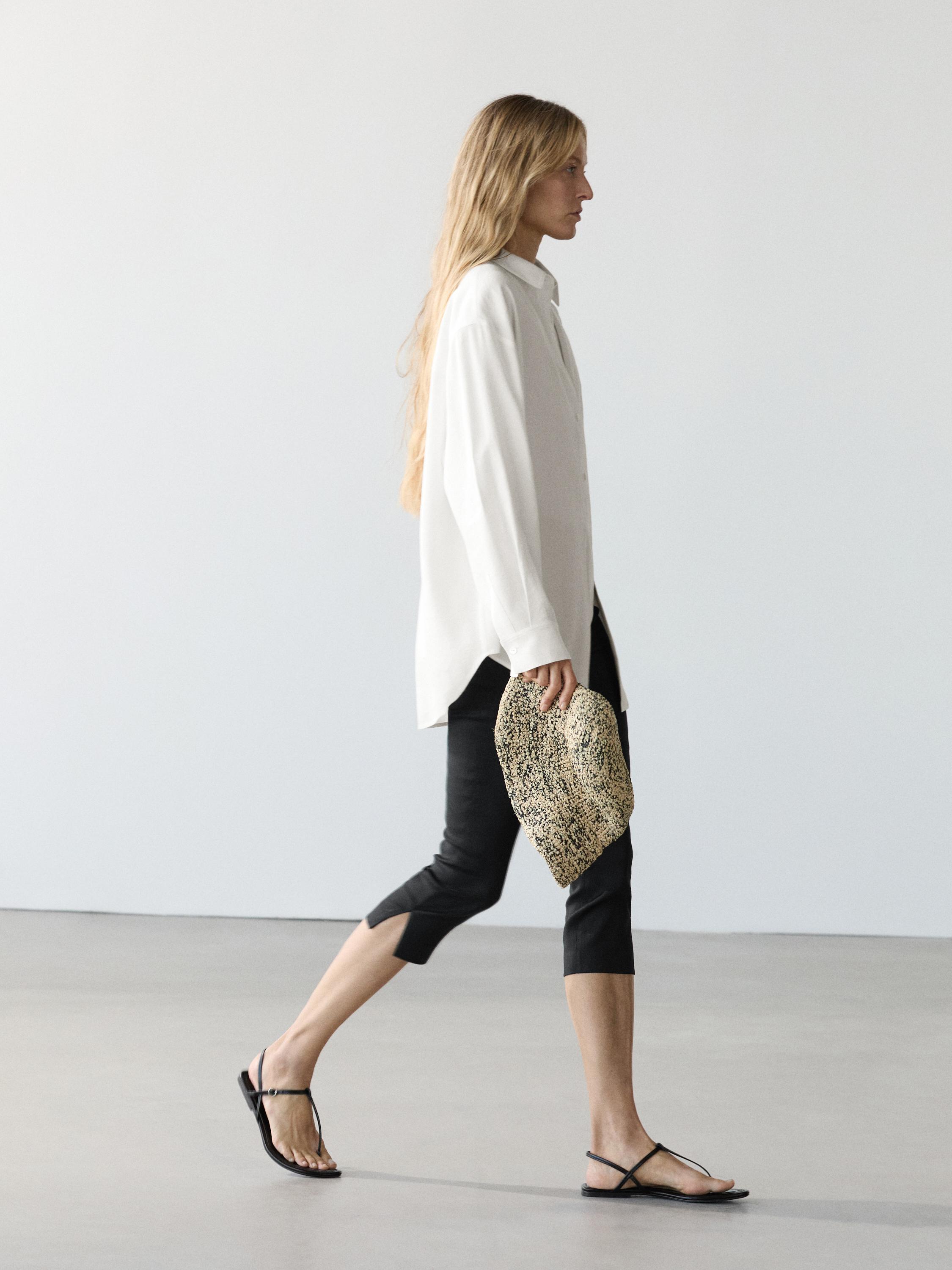 Chemise fluide en lin